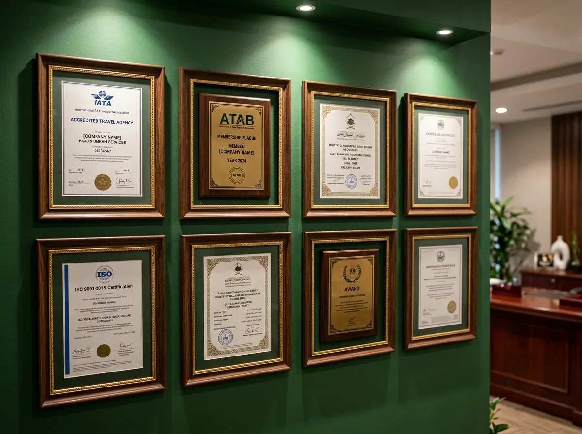 Credential wall